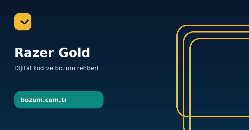 Bozum.com.tr razer gold bozdurma bilgilendirme görseli